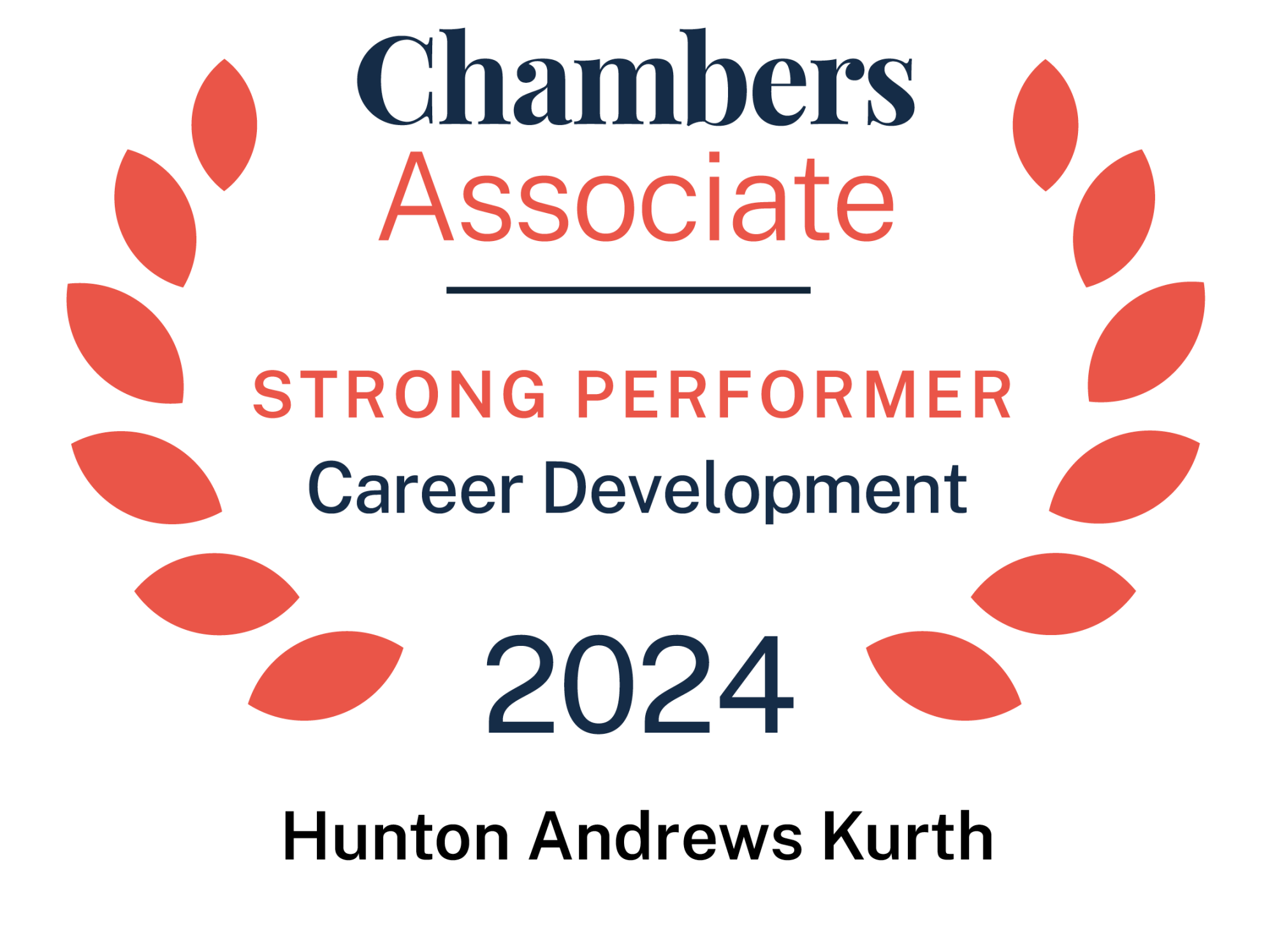 Chambers Associate Strong Performer: Career Development 2024