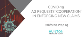 COVID-19: AG Requests ‘Cooperation’ in Enforcing New Claims