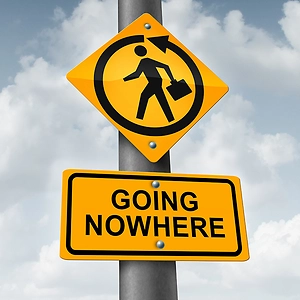 Going Nowhere Street Sign