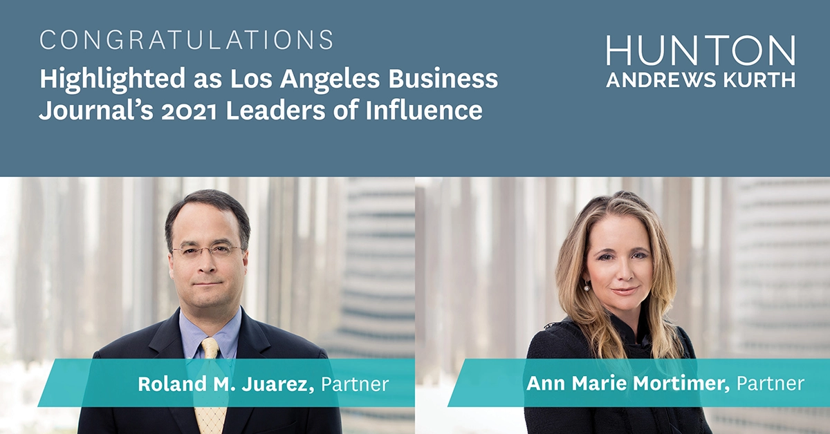 LABJ Selects Roland Juarez as a 2021 Top Litigator & Trial Lawyer